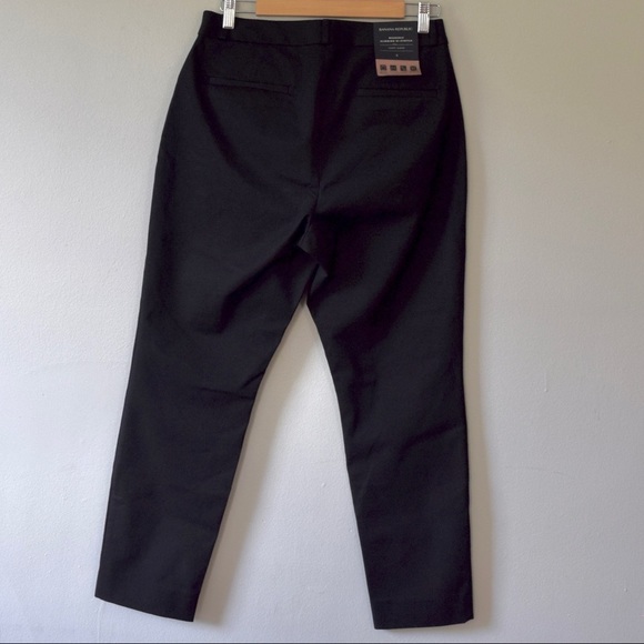 BANANA REPUBLIC Curvy Sloan Pants, Black, Size 8 Petite - Picture 8 of 15